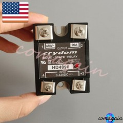 Solid State Relay SSR Modul Panel Mount 3-32VDC 480VAC 90A For Crydom HD4890