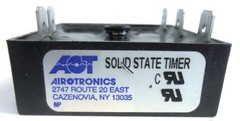 AIROTRONICS, SOLID STATE TIMER RELAY, TH3L30010DS, 24 VAC, 1 AMP