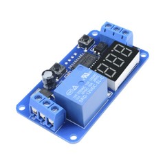 1-10PCS DC 12V LED Digital Delay Timer Control Switch Module PLC Automation