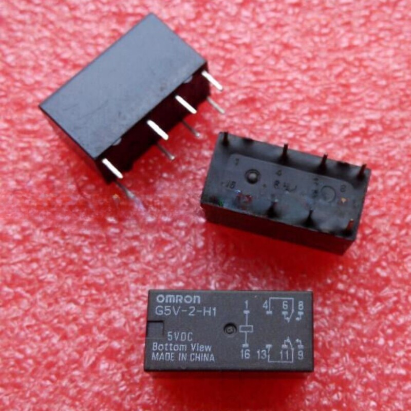 5pcs 10pcs G5V-2-H1-5VDC New Genuine 8Pins Relay DC 5V