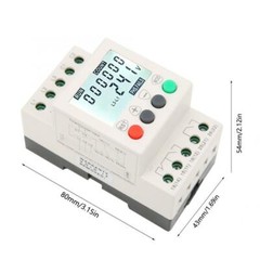 Under Over Voltage Protector 3 Phase Voltage Monitoring Protection Relay