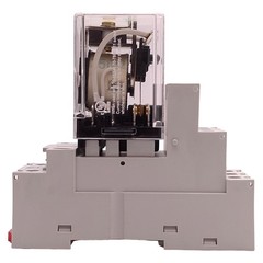 Schneider Electric 785XBXCD-24D Square Base Relay DPDT, 300V 16A, 24VDC Coil