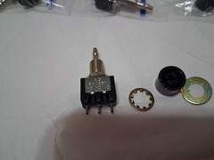 6 Count – ALCOSWITCH MPS103F PC MOUNT /SOLDER PUSHBUTTON SWITCH ON-(ON) 125V 3A
