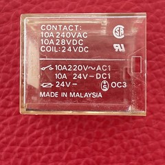 OMRON LY4 24vdc Coil 14 Pin 4 Pole Relay AZ64CH24D New Old Stock
