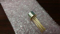 (1) M28776/1-025L, J412T-5L Electromechanical Relay 5VDC 50Ohm 1ADC/0.25AAC DPDT