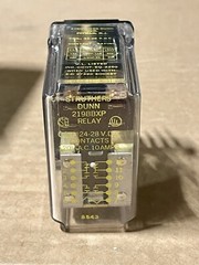 (2) Struthers Dunn Relays 219BBXP w/24-28VDC & 120VAC Coils, New & Ships FREE