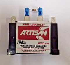 ARTISAN CONTROLS MODEL 438 SOLID STATE DELAY-ON MAKE TIME CAPSULE