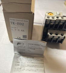 FUJI TK-E02 Thermal adjustable Relay 1.7-2.6A New In Box- FREE SHIPPING