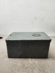 NEW ALLEN-BRADLEY ENCLOSURE WITH BULLETIN 849 PNEUMATIC TIMING RELAY