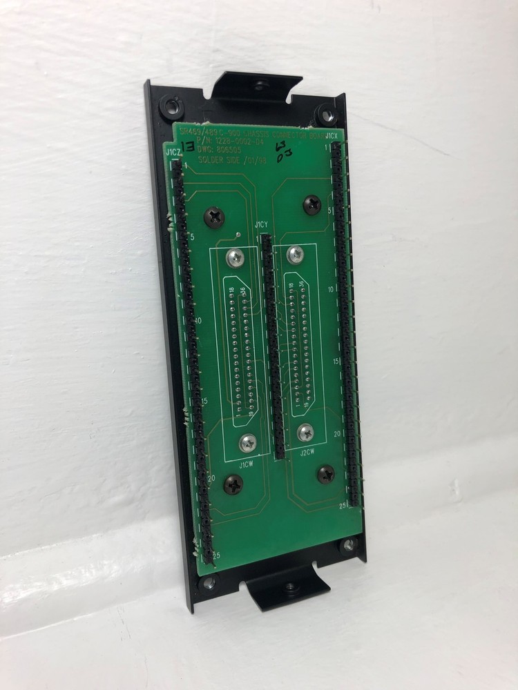 GE Multilin 1228-0002-D4 C-900 Chassis Connector Board SR469/SR489 806505