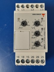 CARLO GAVAZZI DPC71DM23 Industrial Relay 3-Phase Star-Delta True RMS Monitoring