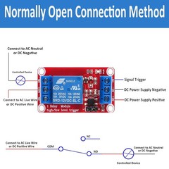 4pcs DC 5V Relay Module 1 Channel Optocoupler Isolation