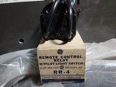 General Electric RR-4 Remote Control Relay NEW!