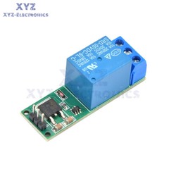 1-10pcs DC 6-24V Single Channel Self-locking Relay Module Pulse Trigger Module