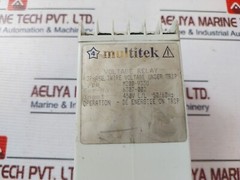 Multitek M200-v33u Voltage Relay 3-Phase 3-Wire 450v