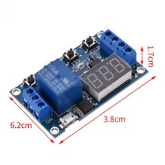 5V Micro USB LED Automation Delay Timer Control Switch Relay Module Display