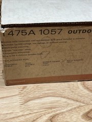 Honeywell T475A1057 Outdoor Reset Controller For Hot Water Or Warm Air Heating