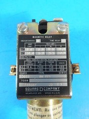 Square D Dashpot Magnetic Current Relay 9055 Type NO-113