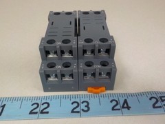 Lot of 2 New Vamrone Electromagnetic Power Relay 8 Pin 10 Amp 24V for DIN Rail