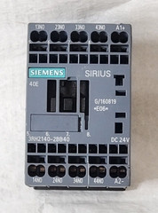 Siemens Sirius 3RH2140-2BB40 Contactor Relay 10A 240V AC / DC 24V – Used