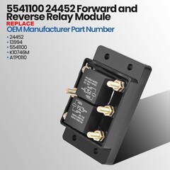 Forward & Reverse Relay Module for Lift Tarp Winch Hoist Hatches Snow Plow Crane