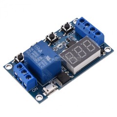 Micro USB 5V LED Automation Delay Timer Control Switch Relay Module Display