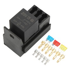Relay Box Block Kit Heat Resistant ABS Blade Holder Box With 11PCS