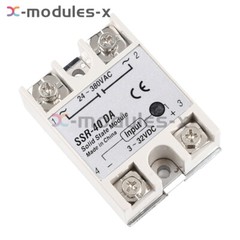 SSR-25DA SSR-75DA SSR-60DA 250V Solid State Relay Alloy Heat Sink 25/40/60/100A