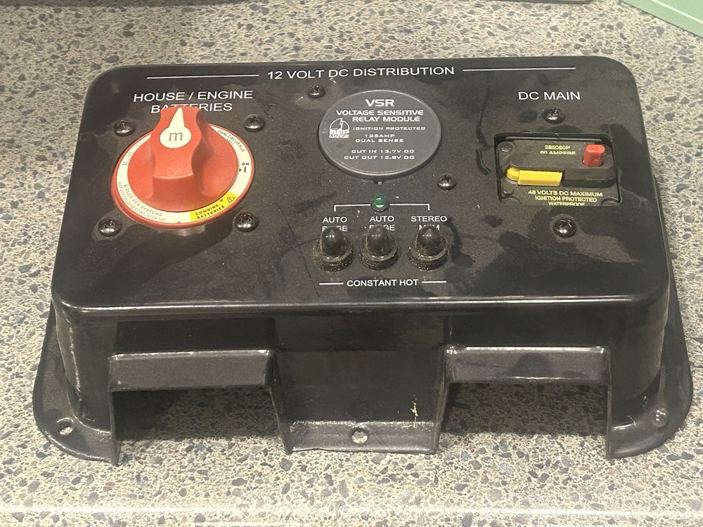 2012 Mastercraft Voltage Sensitive Relay Monitor Switch