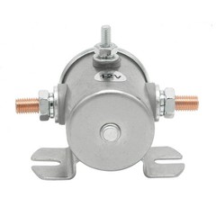 3 Terminal Continuous Duty Solenoid Relay 12V 200A for Marine Winch Golf Cart
