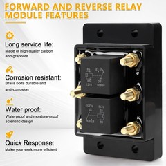 Forward & Reverse Relay Module for Lift Tarp Winch Hoist Hatches Snow Plow Crane