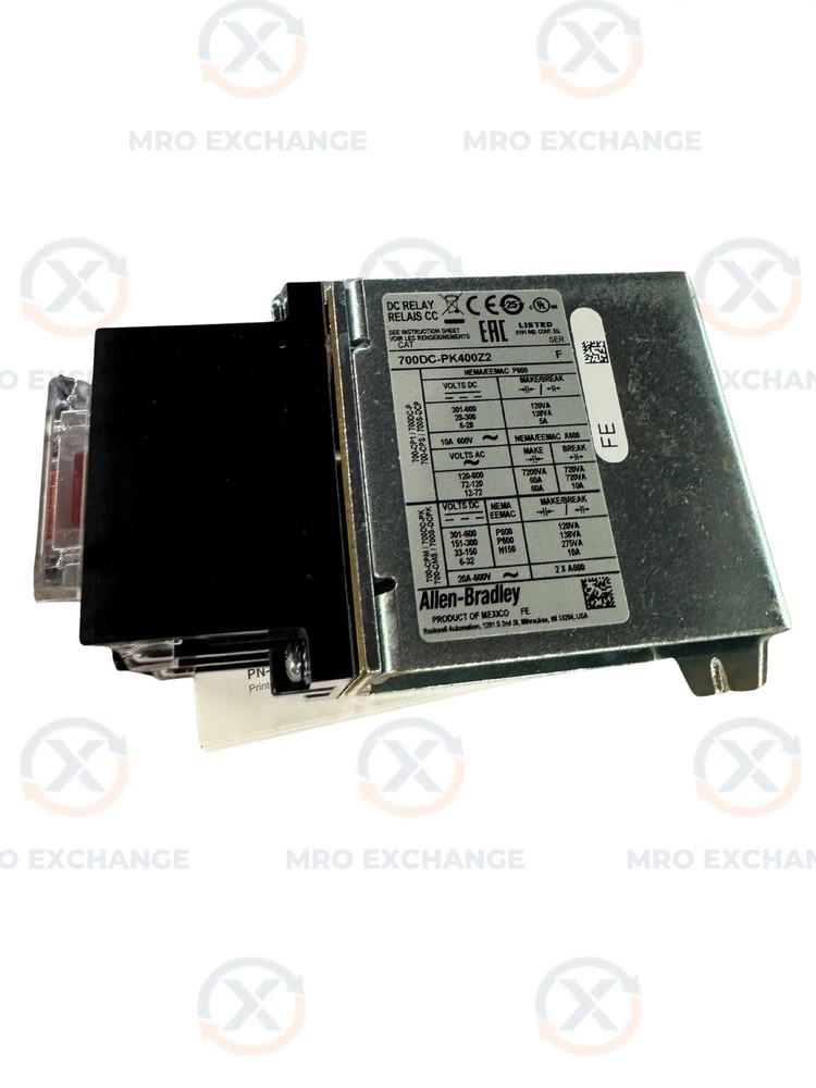 Allen-Bradley DC Control Relay 700DC-PK400Z2 230 250V DC Coil