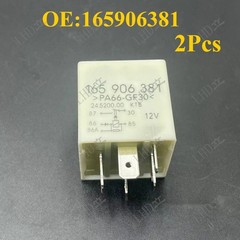2Pcs Relay 165906381 For VW Golf Jetta AUDI A4 Coupe 165 906 381*