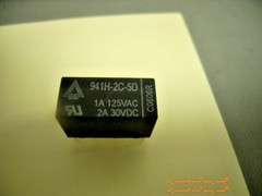 QTY 5 – 941H-2C-5D RELAY, 1A 125V AC, 2A 30V DC,