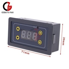 Delay Time Relay Module Timing Delay Cycle Switch Timer DC5V 12V 24V AC110V-220V