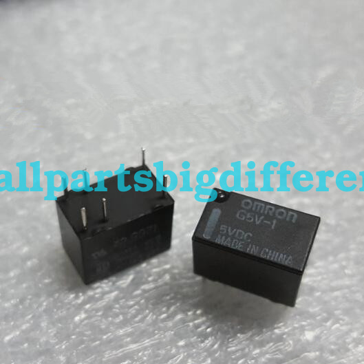 2pcs G5V-1-5VDC New 6Pins Relay 5V DC5V 1A