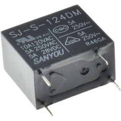 10PCS NEW SANYOU SJ-S-124DM SJS124DM 24V RELAYS BRAND