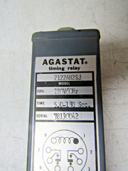 🔥AGASTAT 5-180 SEC TIMING RELAY 120VAC 8 PIN 2122AH2SJ