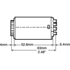 Omron H3yn-2 Ac200-230 Multifunction Time Delay Relay, Square, Flicker Off