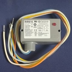 Functional Devices RIBU1C Enclosed Relay SPDT 10-30 Vac/dc 15 Amp LED Indicator