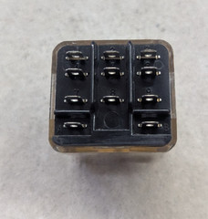 Lot of 8 Potter & Brumfield KUP-14A15-24 Power Relay 24VAC Coil 3PDT 10A Plug-In