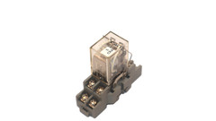 (Lot of 5) OMRON LY2 8-Pin Relay With IDEC SH2B-05 Relay Socket Base