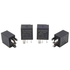 5 Pin 12 Volt 30A Micro Relay 4 Pack Small Multi-Purpose Automotive…