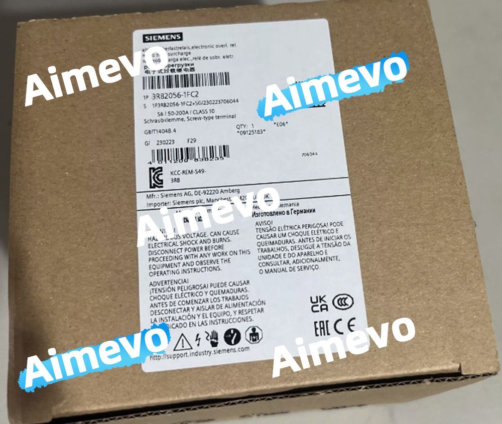 1PC NEW Siemens 3RB2056-1FC2 Overload Relay 3RB2 056-1FC2 Free delivery