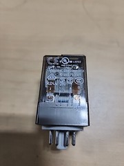 FINDER GENERAL PURPOSE RELAY 60.12.9.024.0000 6C SERIES WITH 90 SERIES SOCKET