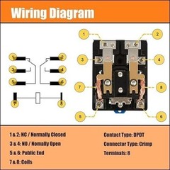 DC 24V 120A Electromagnetic Relay Set with Ring Termina Size: 24VDCStyle: 120A