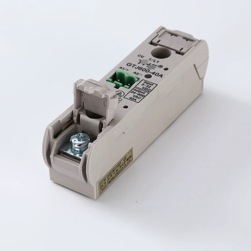 1pc new GTJ600-40A DIN rail single phase AC radiator solid state relay