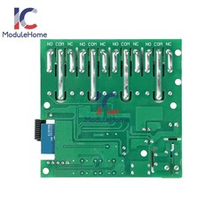 AC 220V 10A Smart 4-CH 433MHz WiFi Remote Control Relay Switch Module Tuya APP