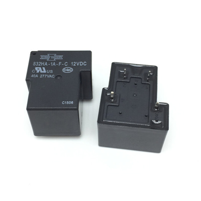 Songchuan 832HA-1A-F-C Power relay 12VDC 24VDC 48VDC 40A 4 Pins