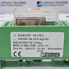 PHOENIX CONTACT EMG 22-REL/KSR-24/21-21 RELAY MODULE 2950323